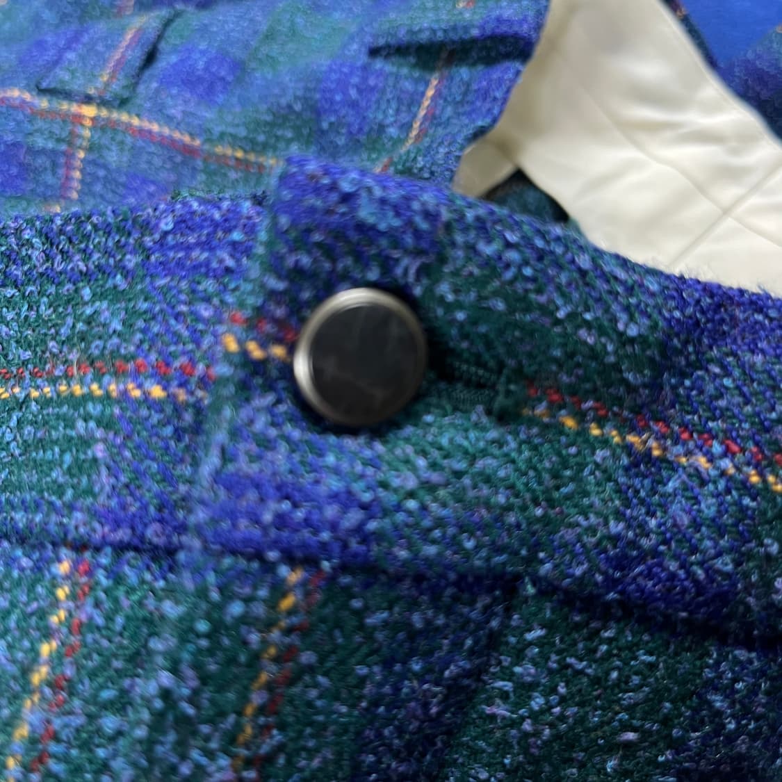 90s barassi 빈티지 체크 플리츠팬츠 (실측확인) 상품이미지3