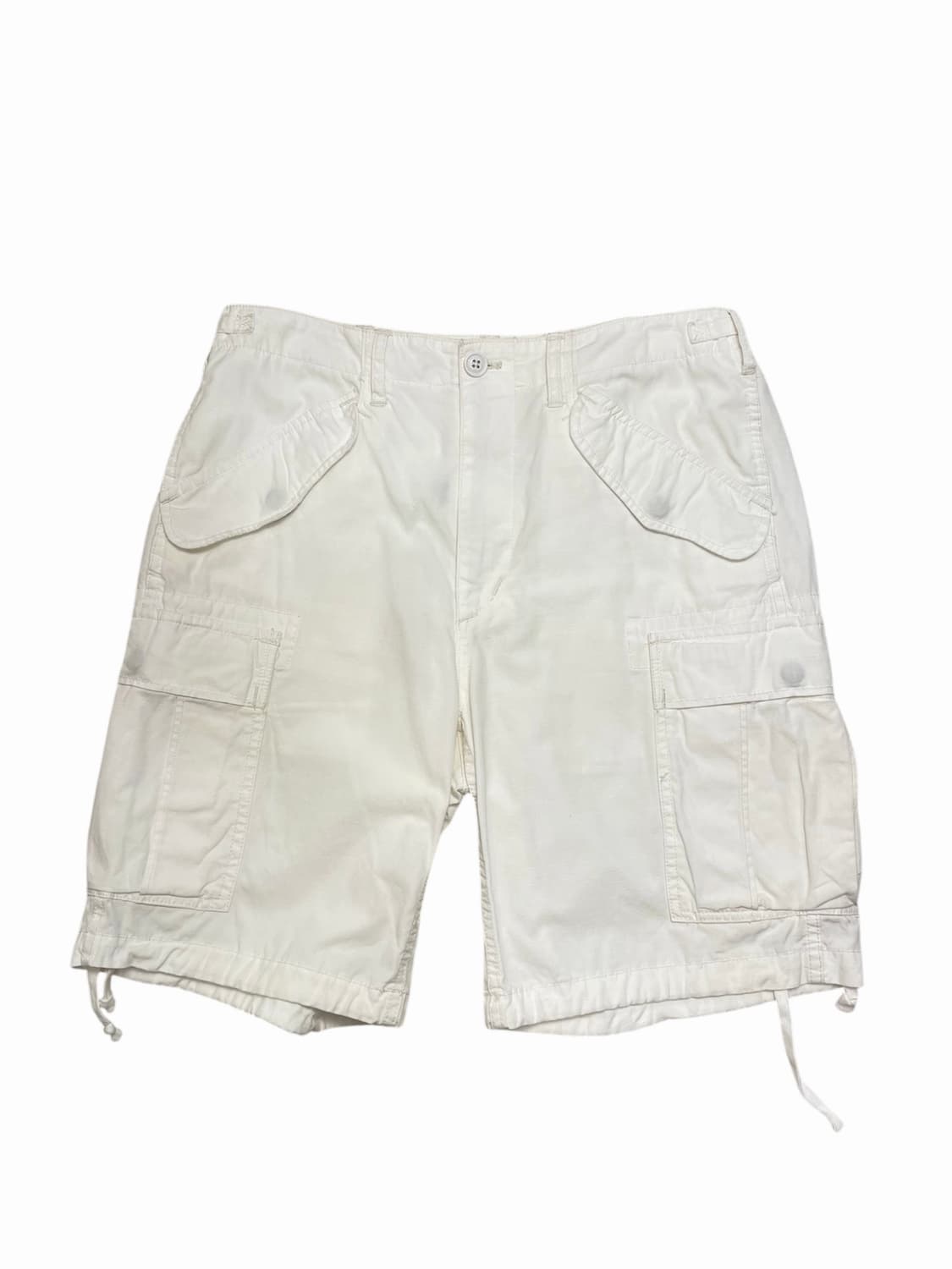 폴로 랄프 로렌 화이트 카고 반바지 상품이미지1