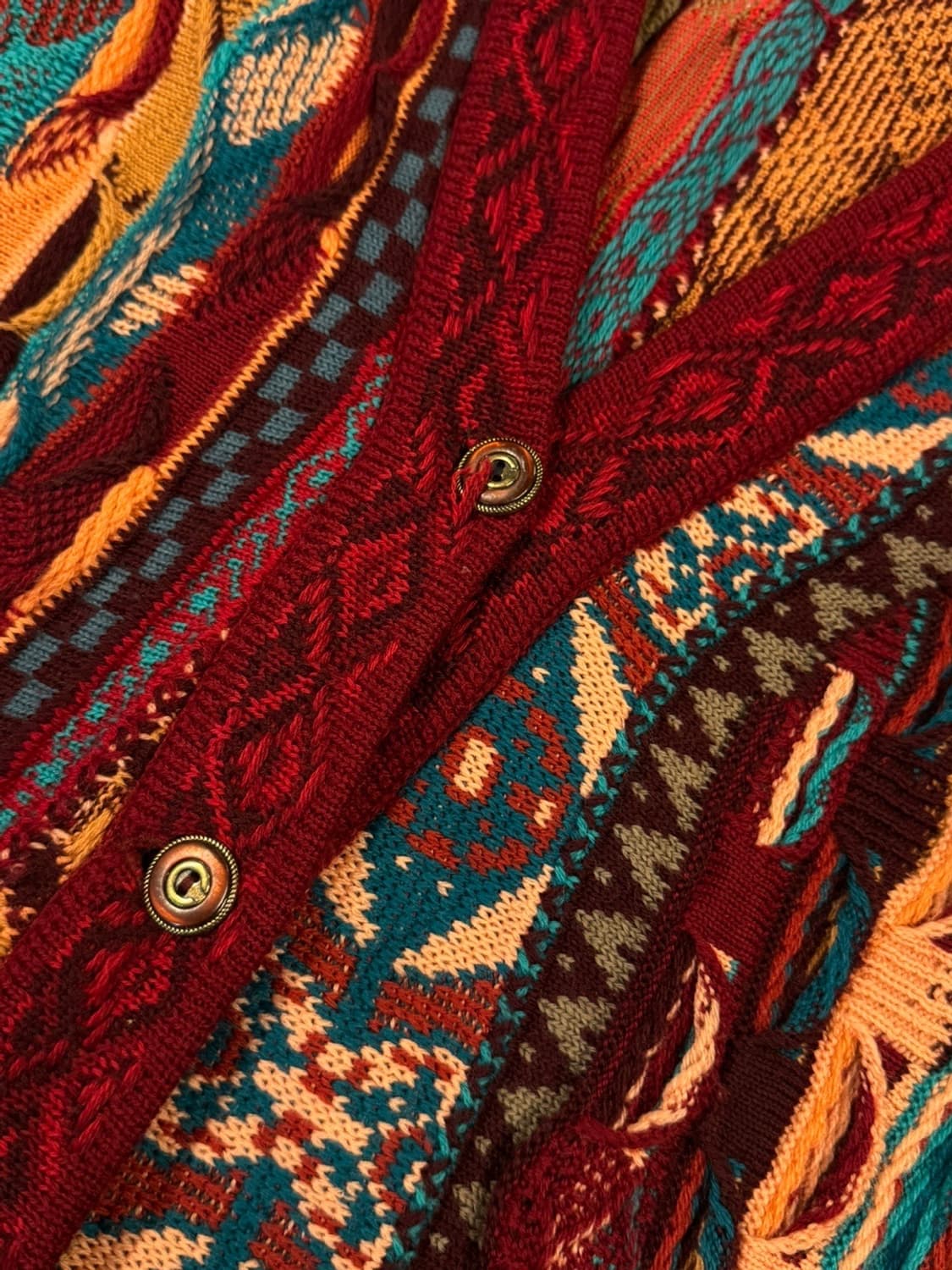 COOGI 쿠지 케이블 니트 가디건 66~77 상품이미지8