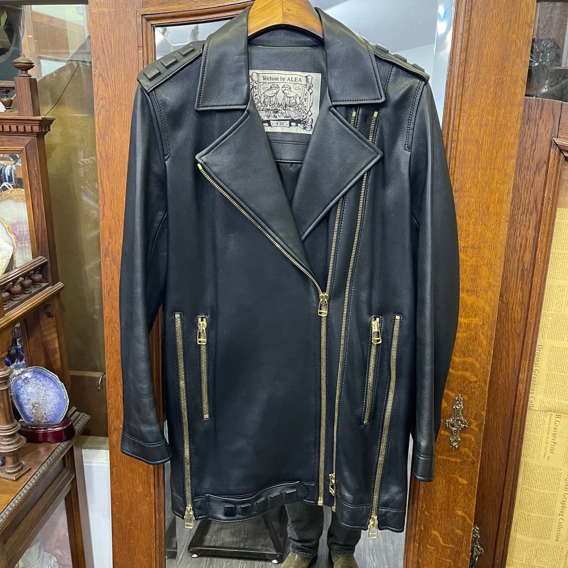 Techne by ALEA leather jacket 상품이미지1