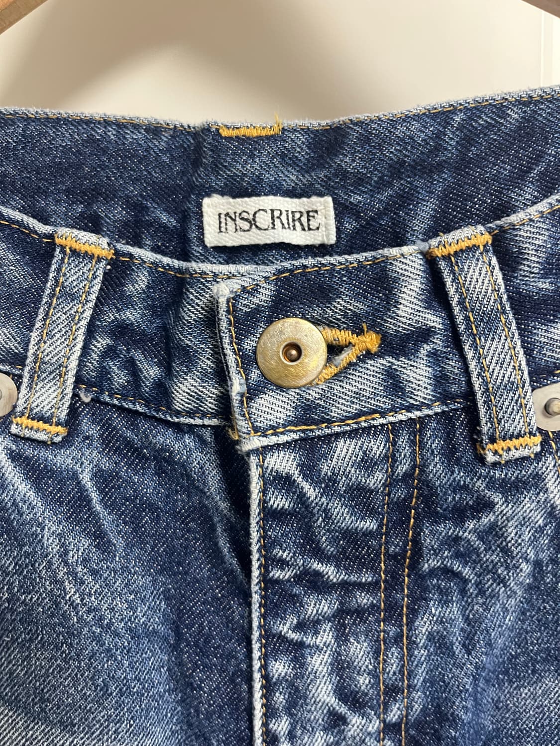 인스크리어 하이웨스트 데님 상품이미지3