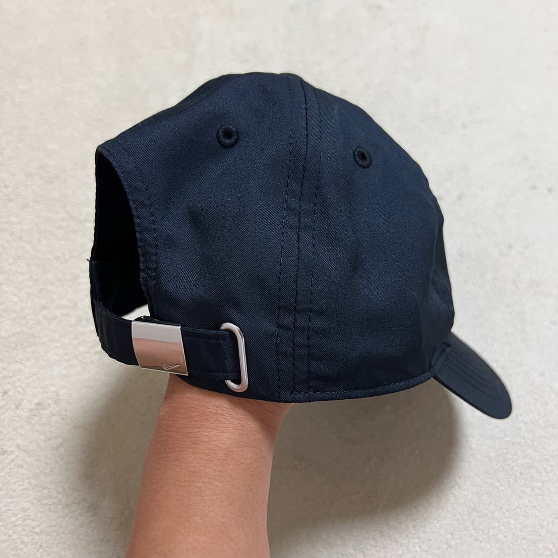 나이키 메탈 스우시 헤리티지86 볼캡 블랙 상품이미지3