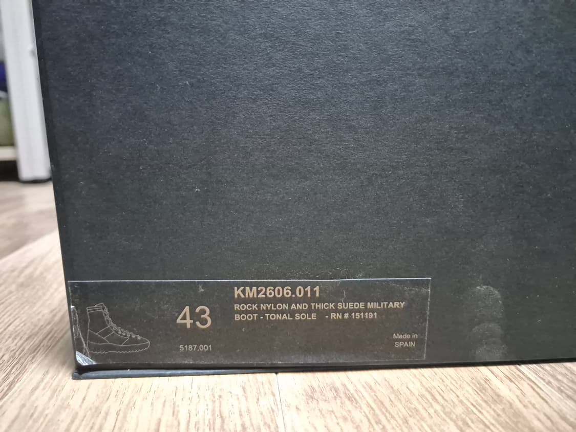 Yeezy season 3 Miltary boot rock eu43 상품이미지2