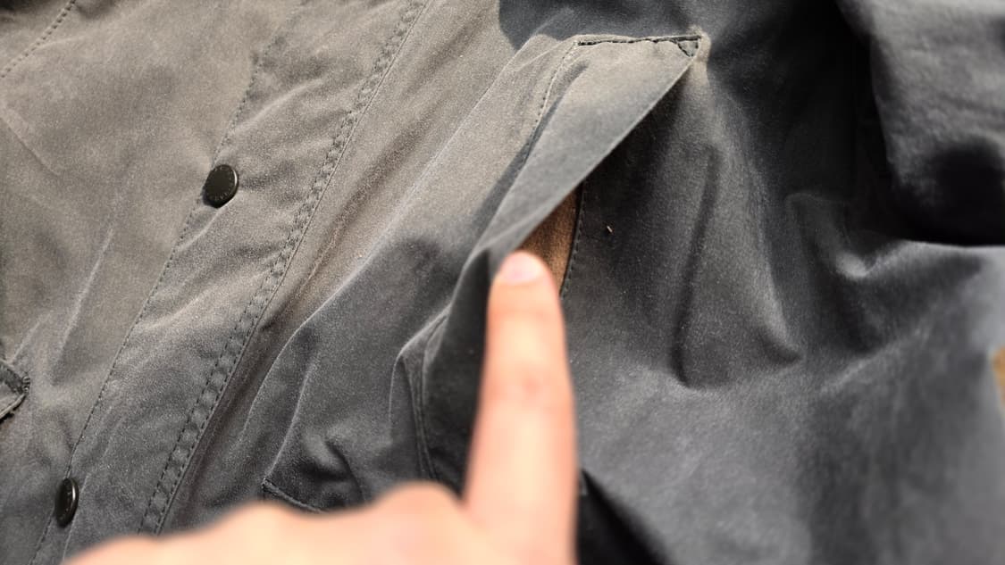 한정판 바버 왁스 자켓 XL ~XXL 상품이미지4