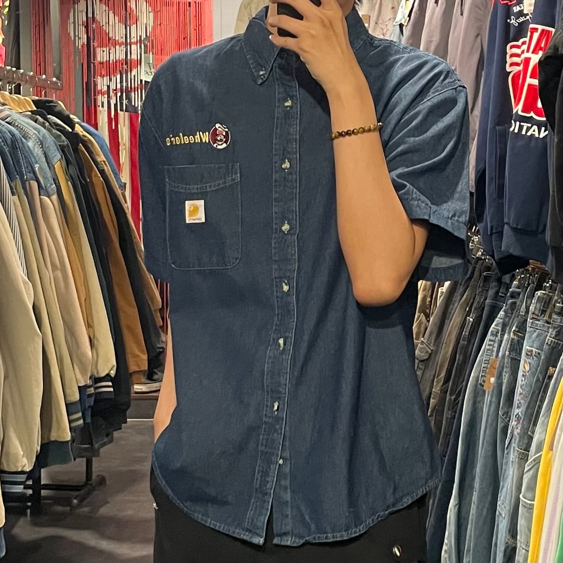[IM] carhartt 칼하트 진청 반팔셔츠 상품이미지4