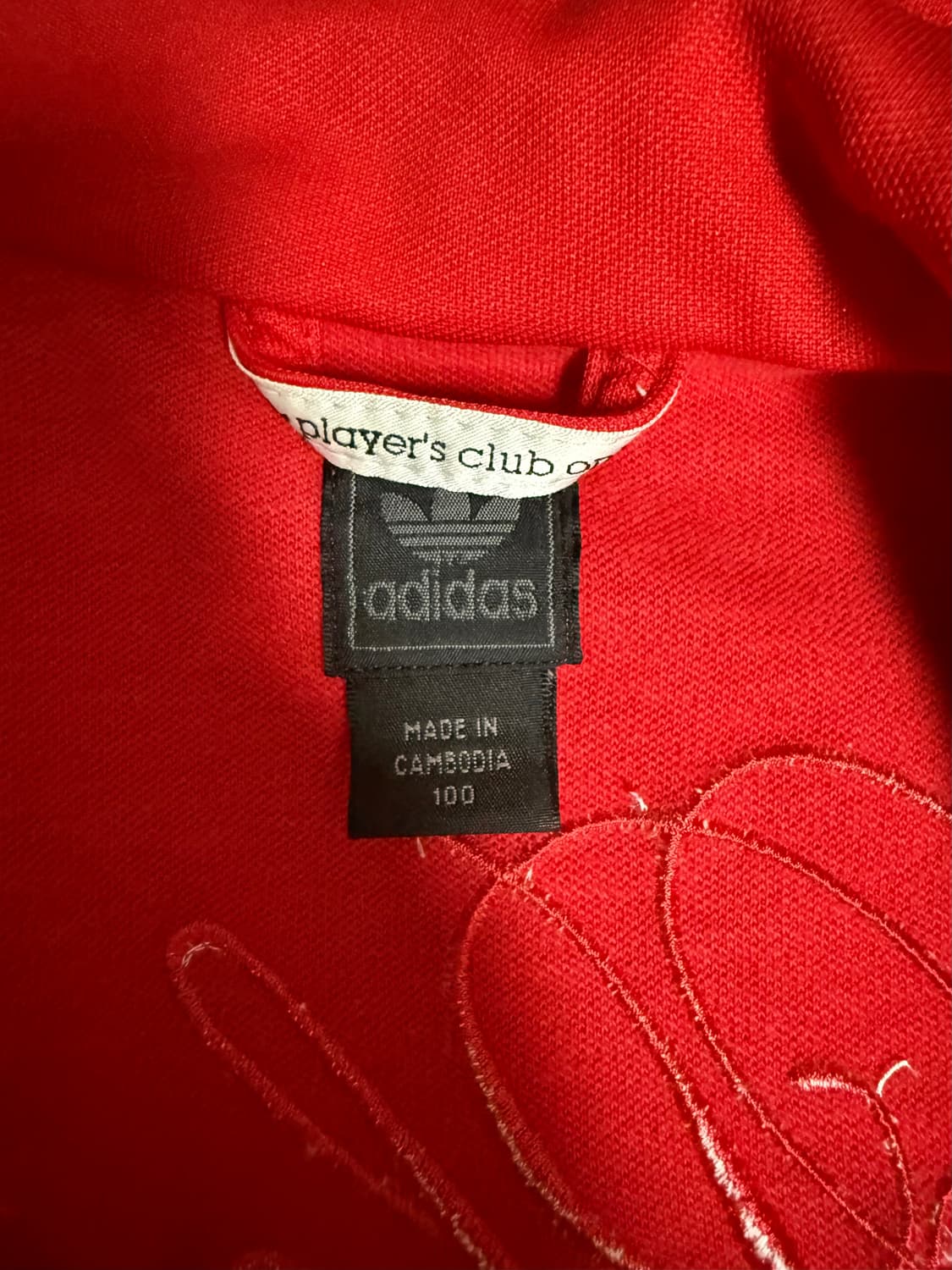 아디다스 레드삼선 제임스헌트 트랙탑 져지자켓 상품이미지2