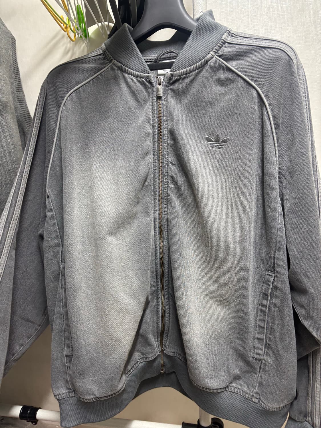 아디다스 SST 데님 트랙 자켓 XL 상품이미지3