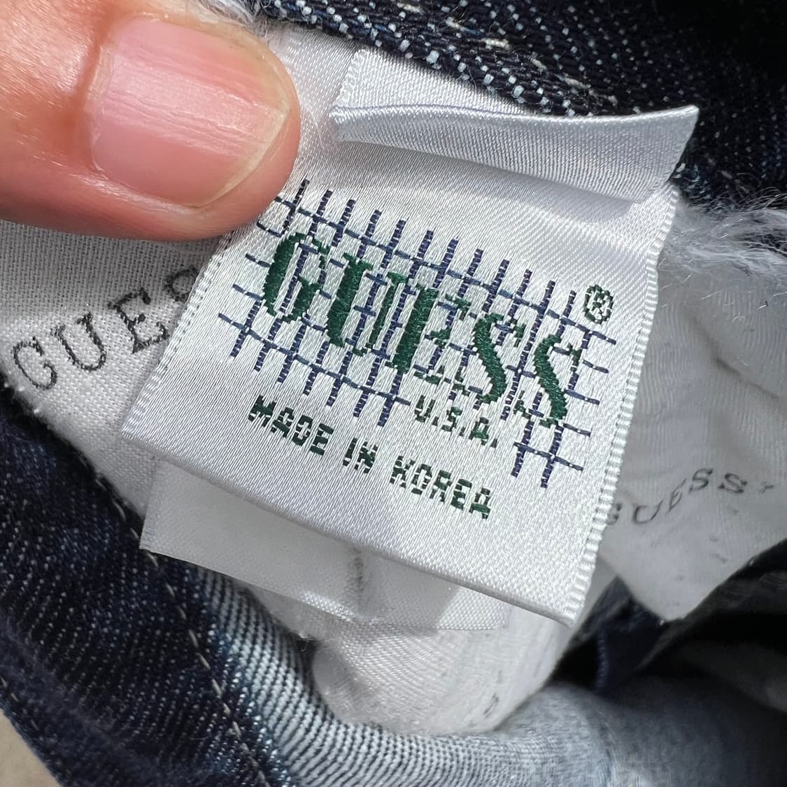90’ Guess Jeans 데님 팬츠 상품이미지10