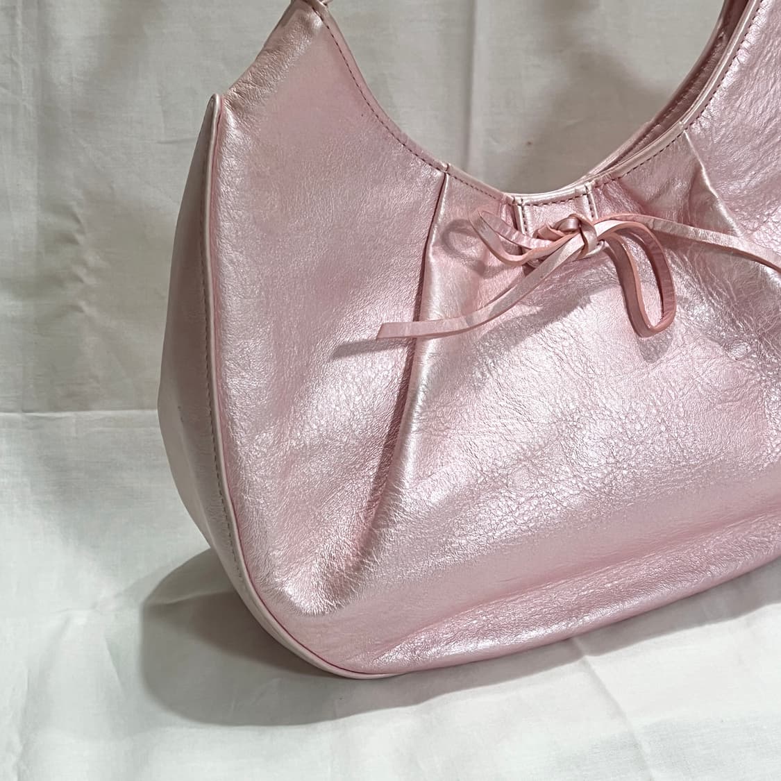 UNGARO pink metalic shoulder bag 상품이미지3