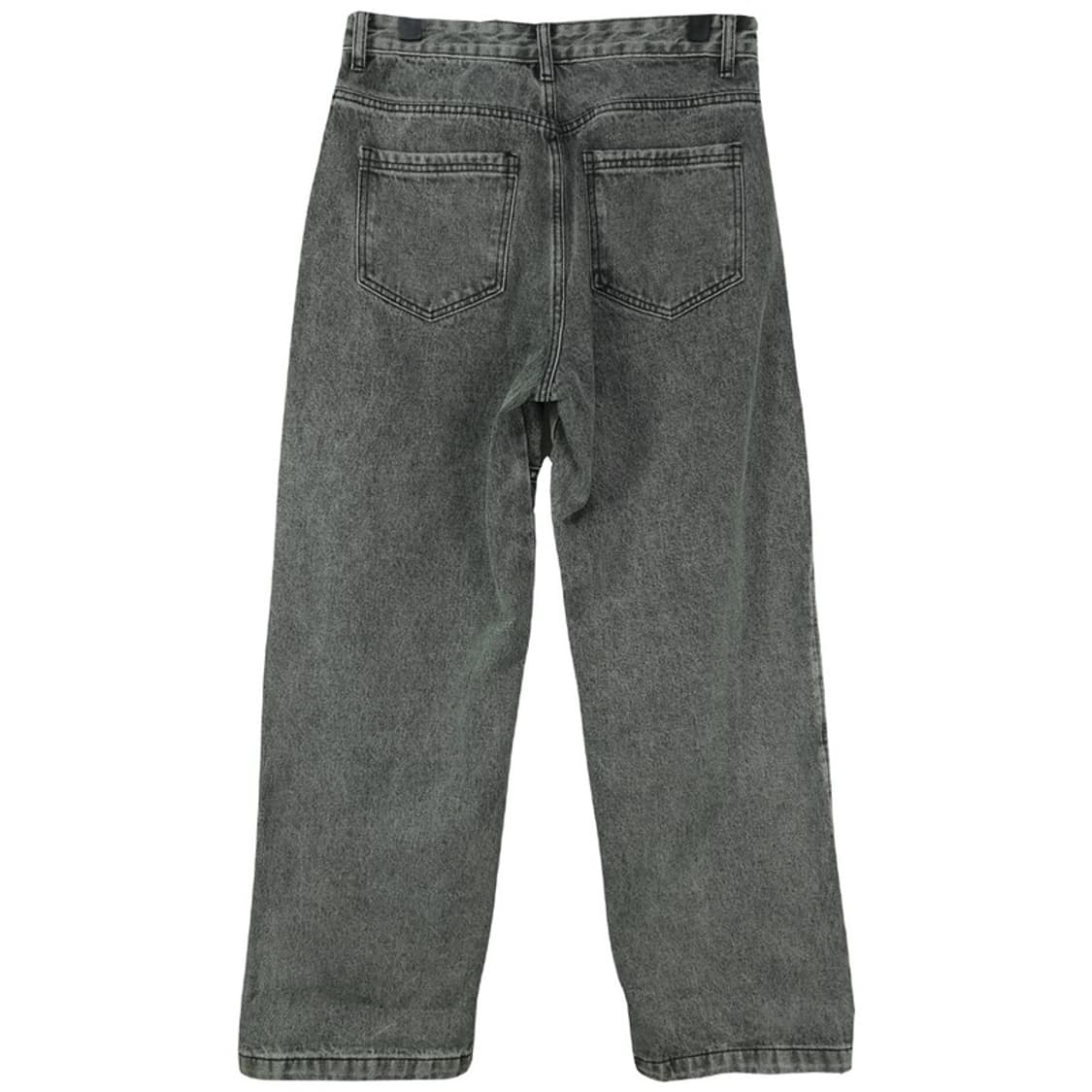 [트래블] 오픈 지퍼 워싱 데님 팬츠 그레이 M18653 상품이미지3