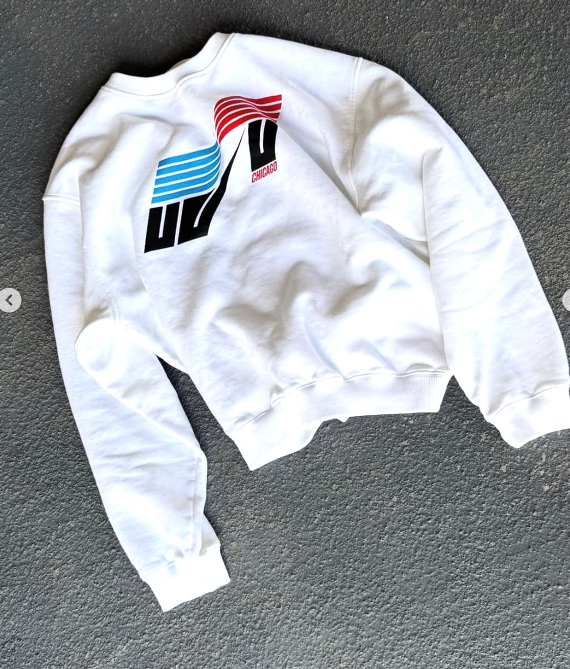 UVU 시카고 25 크루넥 화이트(맨투맨, 스웨셔츠) L 상품이미지2