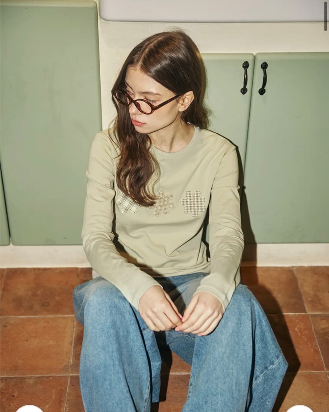 오피쉬 롱슬리브 (그린) 상품이미지4