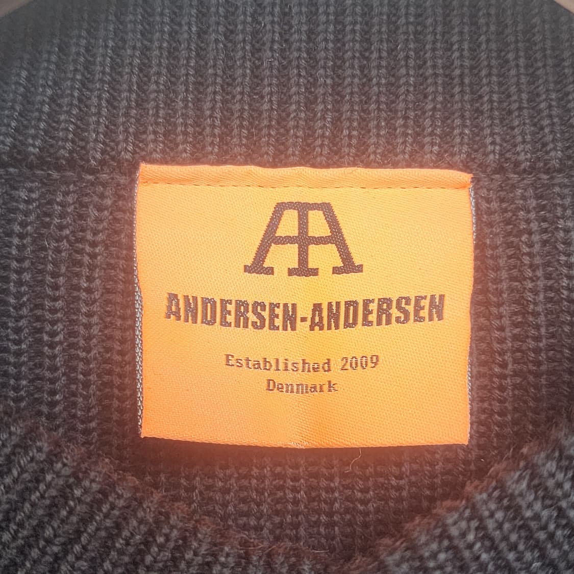 안데르센 안데르센 블랙 니트 가디건 상품이미지3