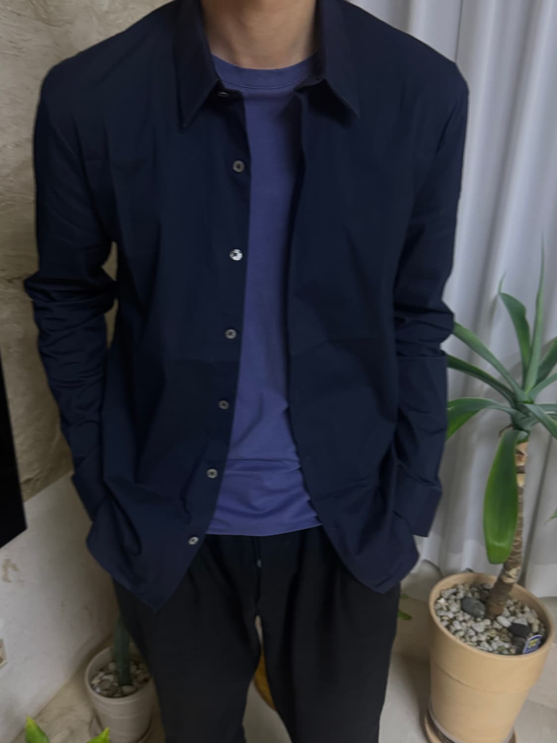 제임스 펄스 팝린 셔츠 (Italy made)  상품이미지2