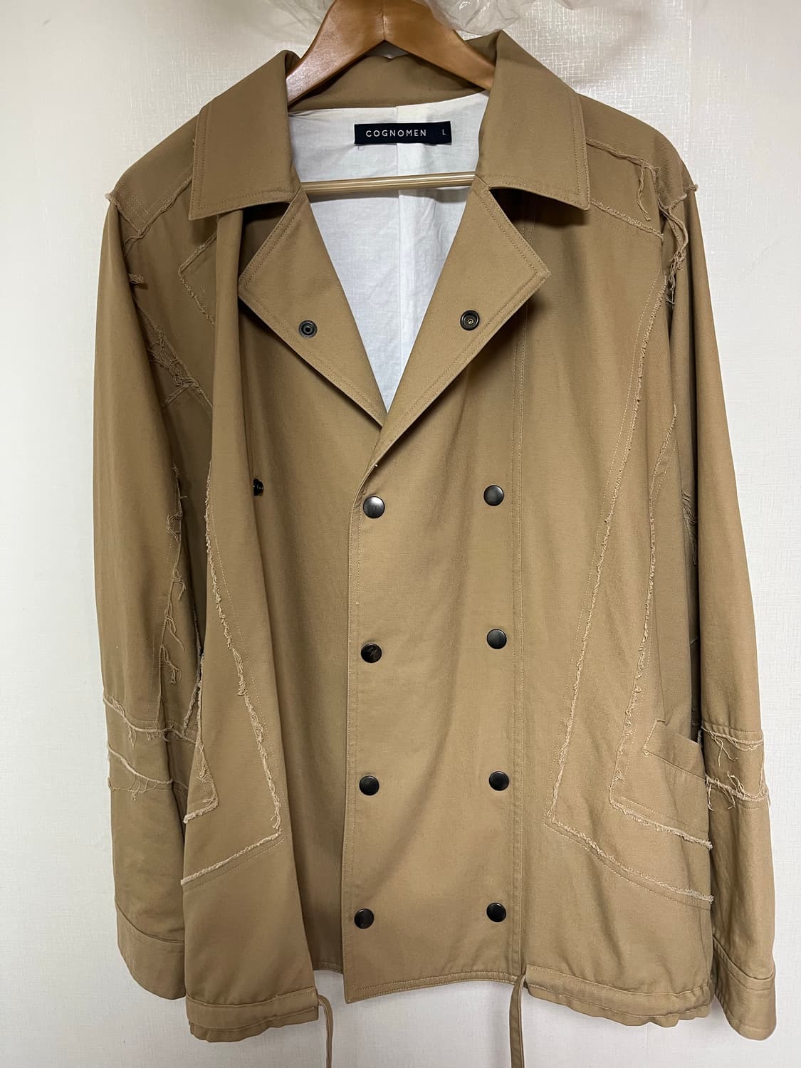 COGNOMEN 더블 브레스티드 셔츠 자켓 상품이미지1