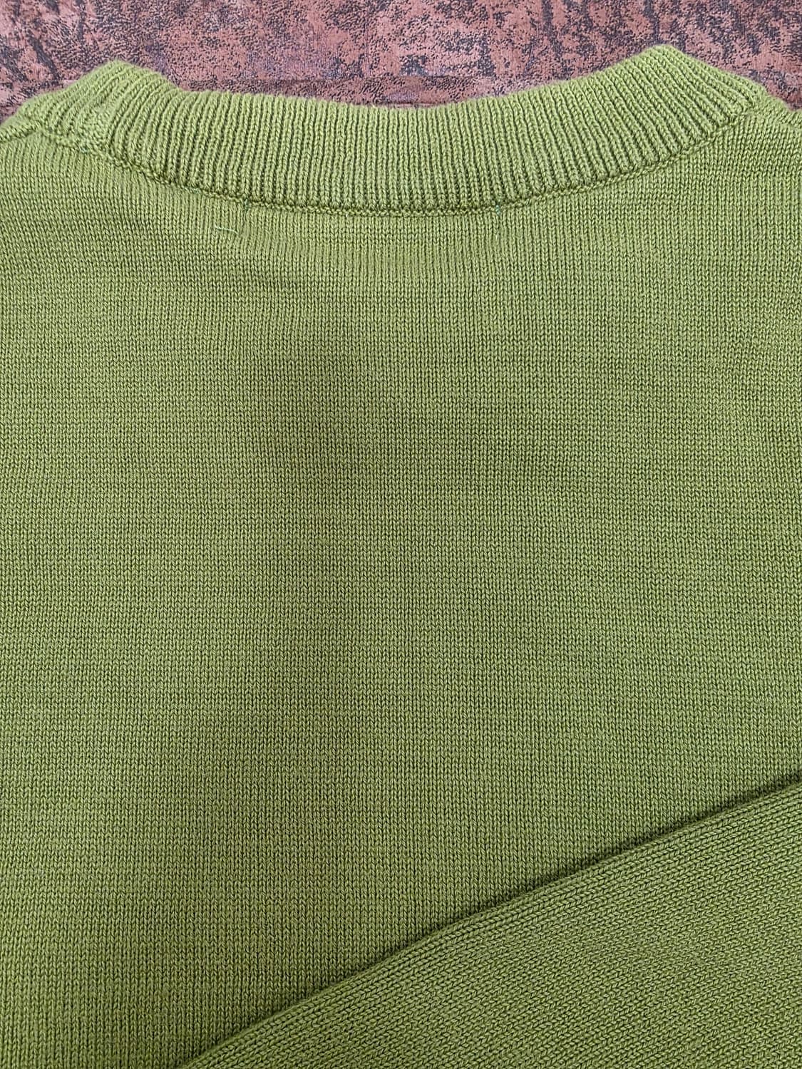 커스텀어클락 라운드넥 코튼 니트 상품이미지7