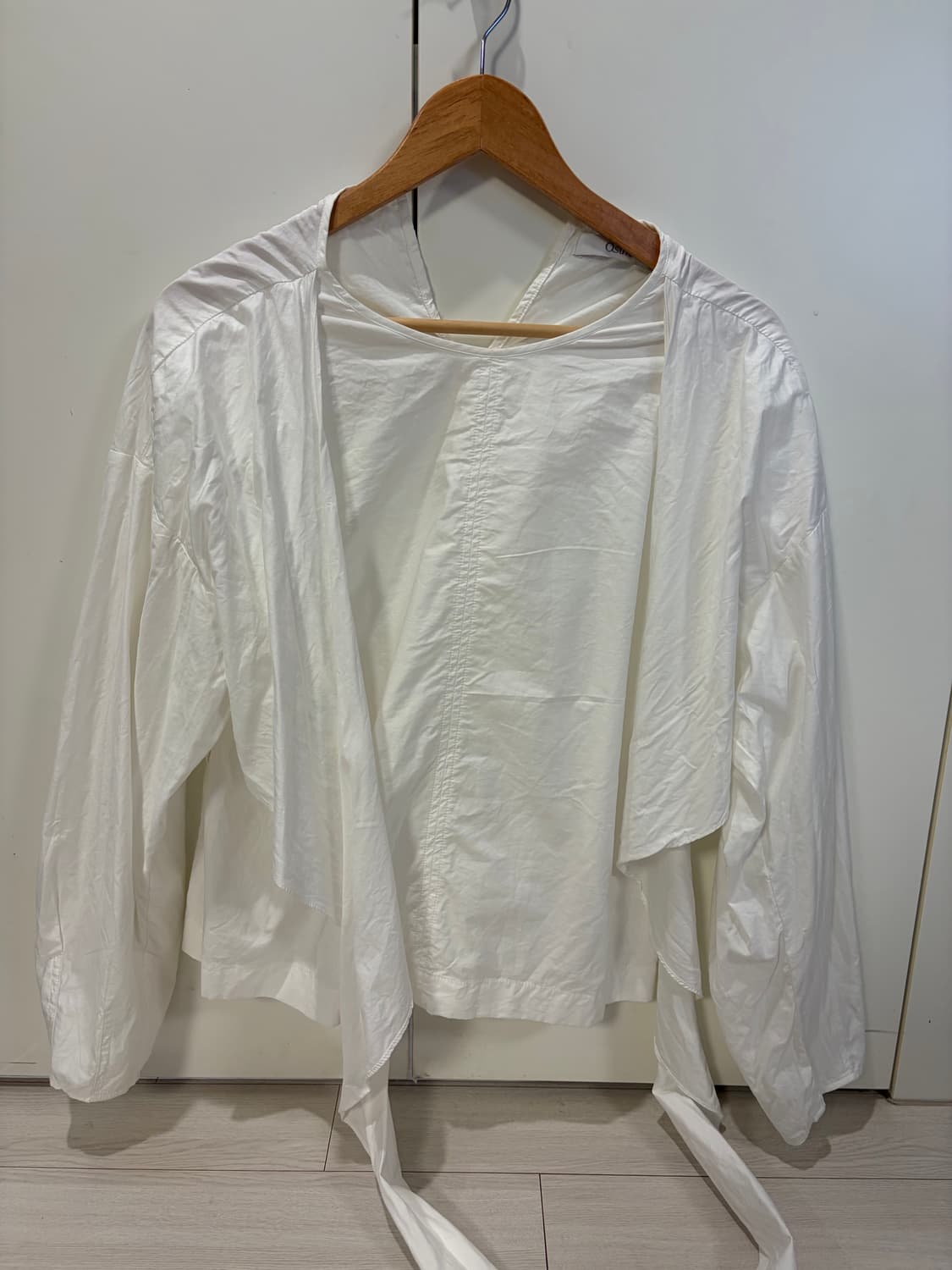 오스더 드레이프 블라우스 상품이미지1