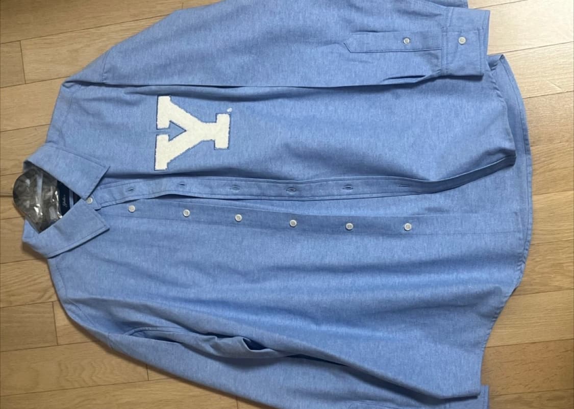 예일 블루 셔츠 새상품 상품이미지1