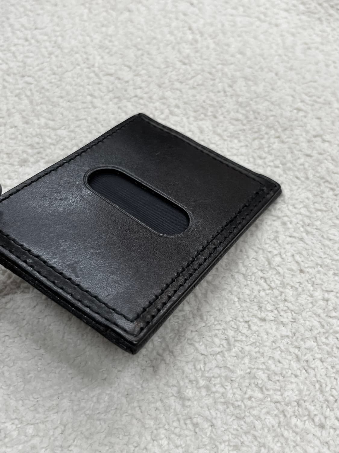 포터 코튼 카드지갑 블랙 상품이미지7