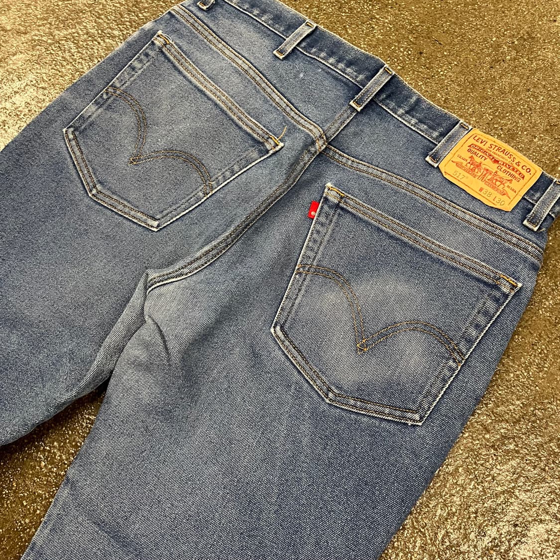00s Levis517 데님 팬츠 (35“) 상품이미지3