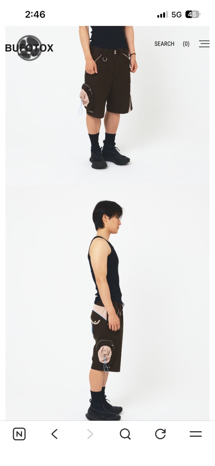 Bufotox Patched Logo Explorer Shorts 상품이미지5