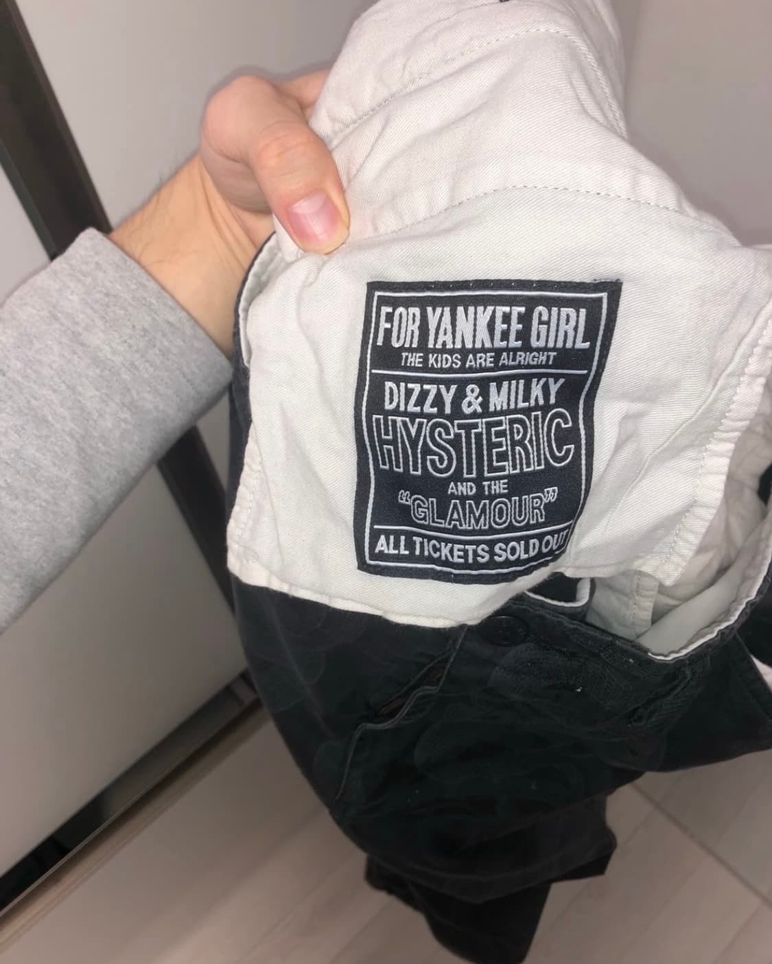 히스테릭글래머 스네이크 와이드 팬츠 상품이미지4