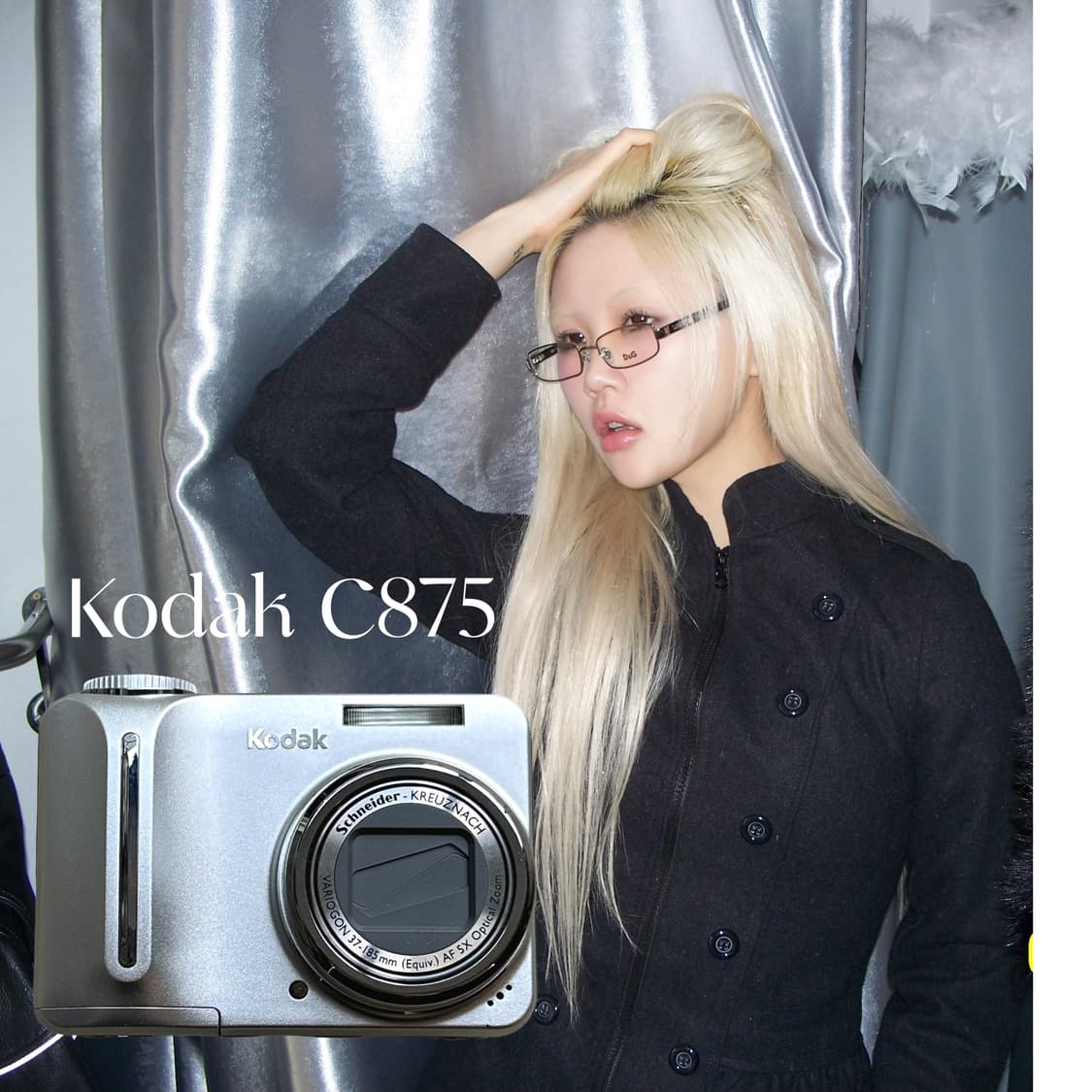 실버 코닥 C875 디지털 카메라 디카 상품이미지1