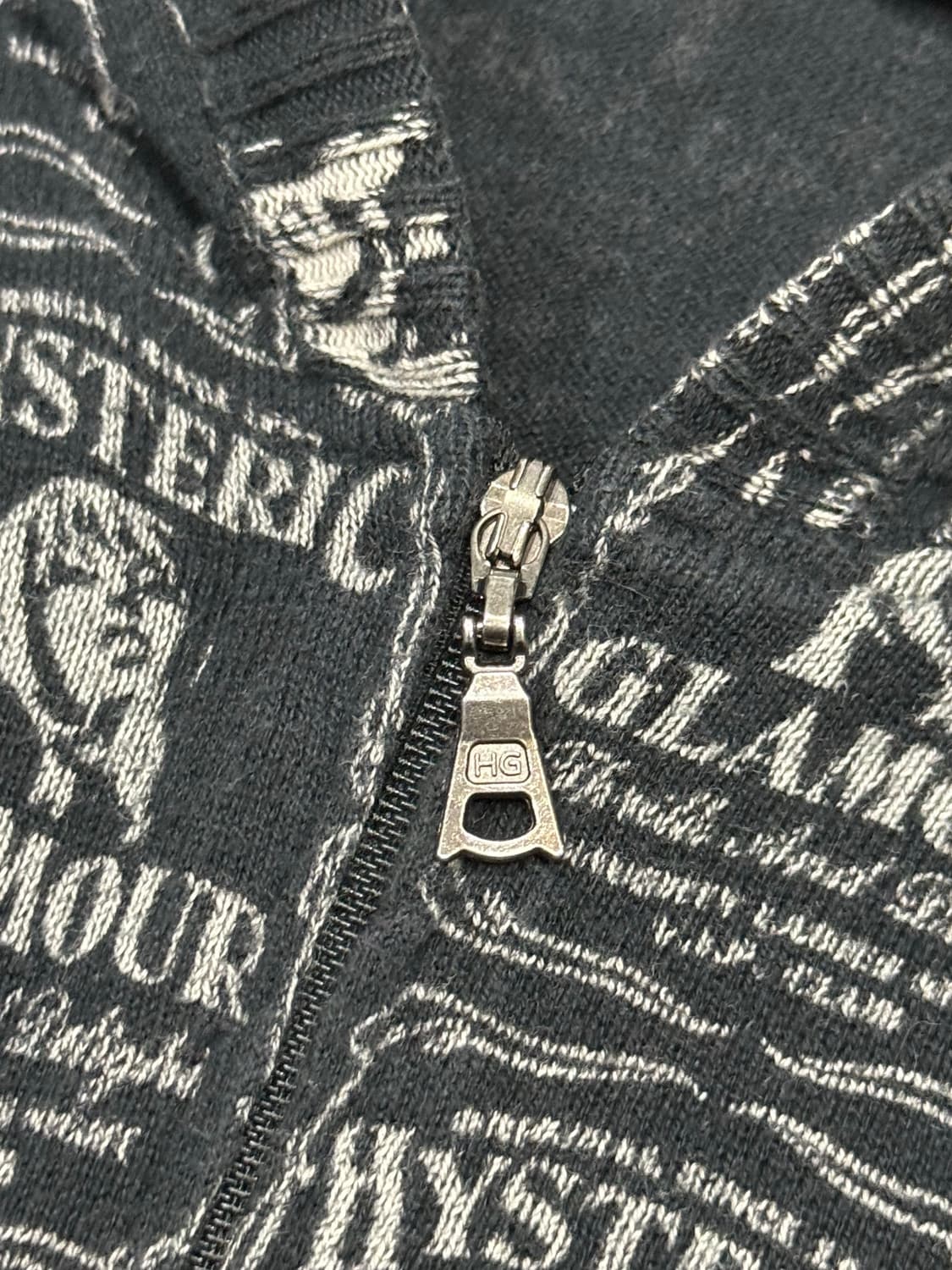 히스테릭 글래머 아카이브 히스걸 패턴 후드 집업 자켓 상품이미지2