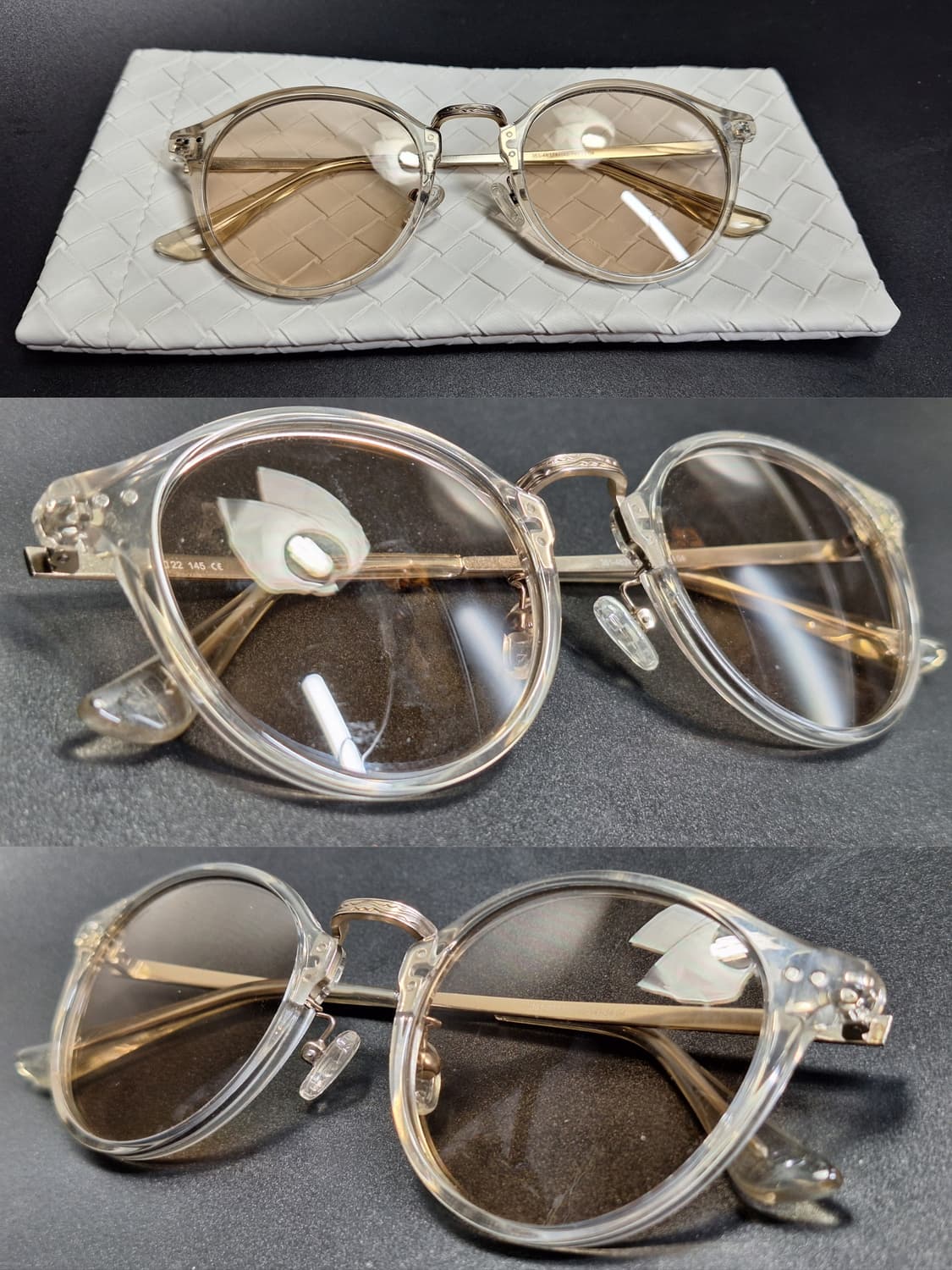 유니클로 보스턴 콤비네이션 선글라스 겸 안경테 일본 수입 y2k 아이웨어 상품이미지2