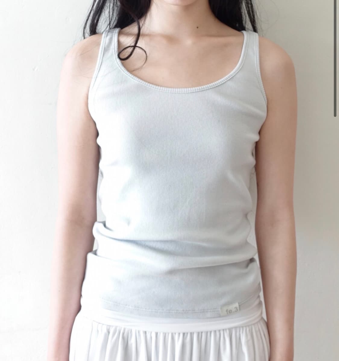 새상품) basic sleeveless (light grey) 상품이미지2