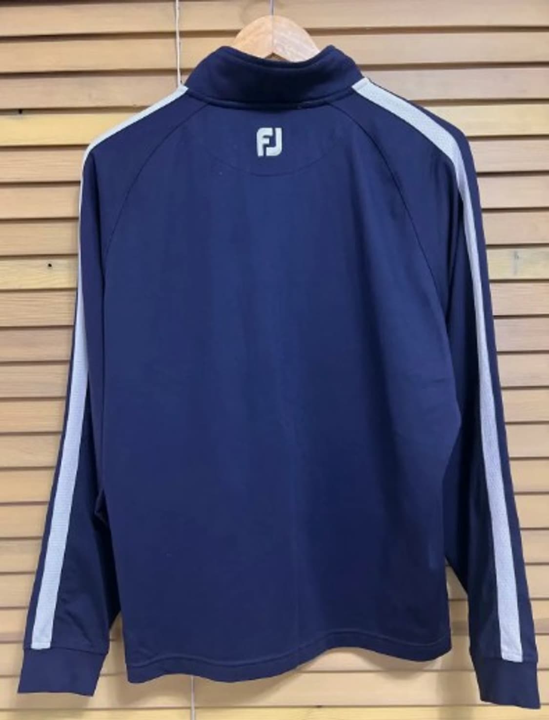 풋조이FJ 남성 반집업골프티셔츠 상품이미지3