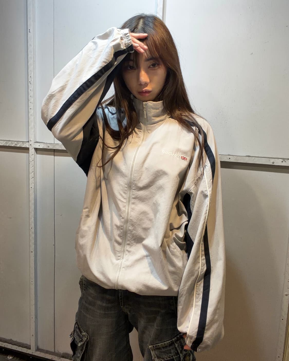 90s old- REEBOK union jack windbreak jk 상품이미지2