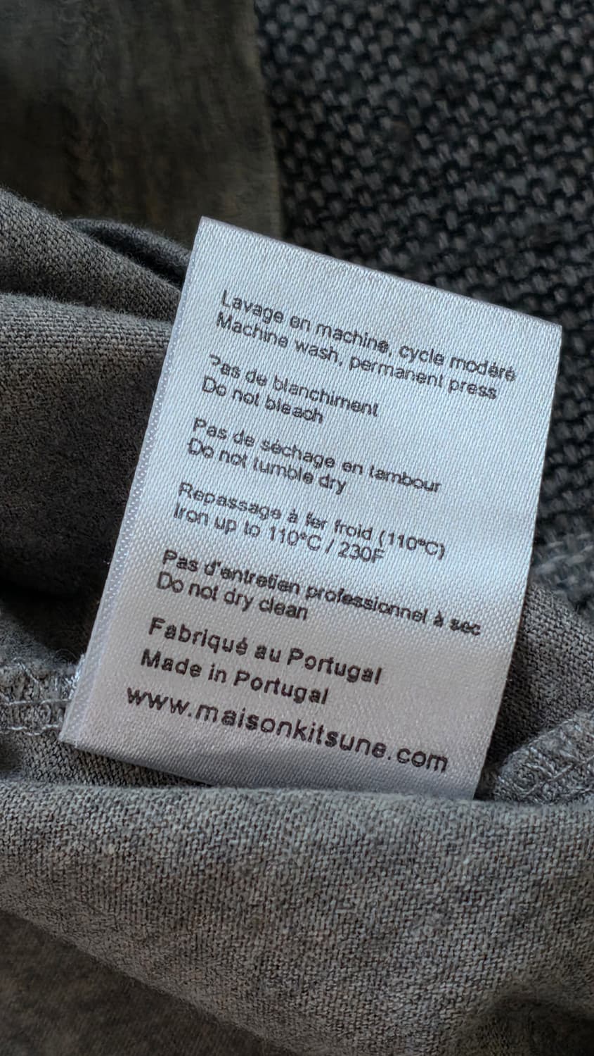 메종키츠네 브이폭스 패치 여성 반팔티 55 상품이미지7