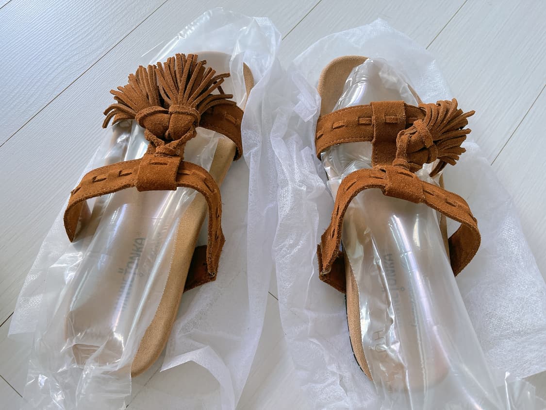 Samansamos2미네통카 슬리퍼 상품이미지6