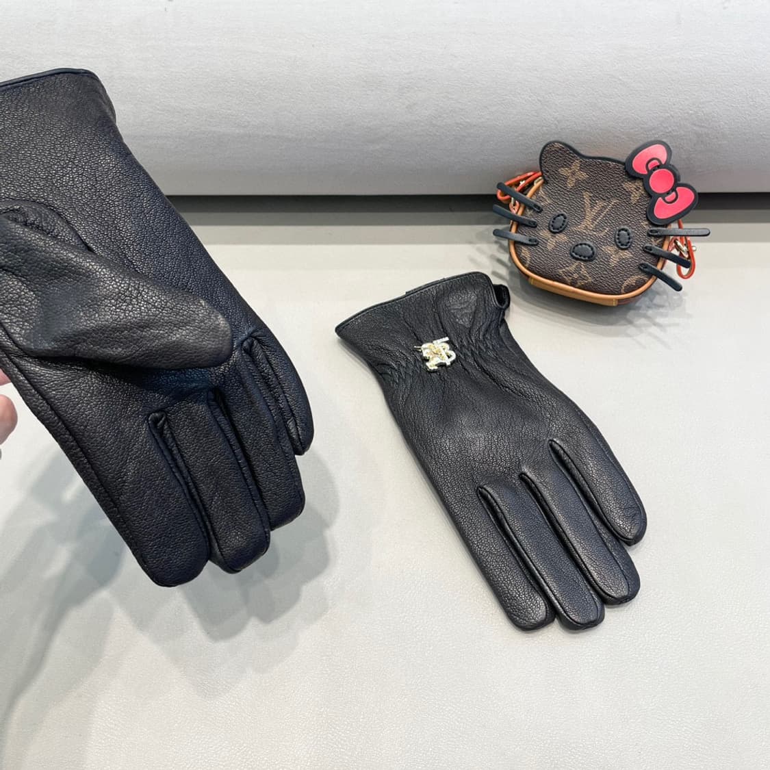 버버리 장갑 가을 겨울 보온 클래식 심플 상품이미지4