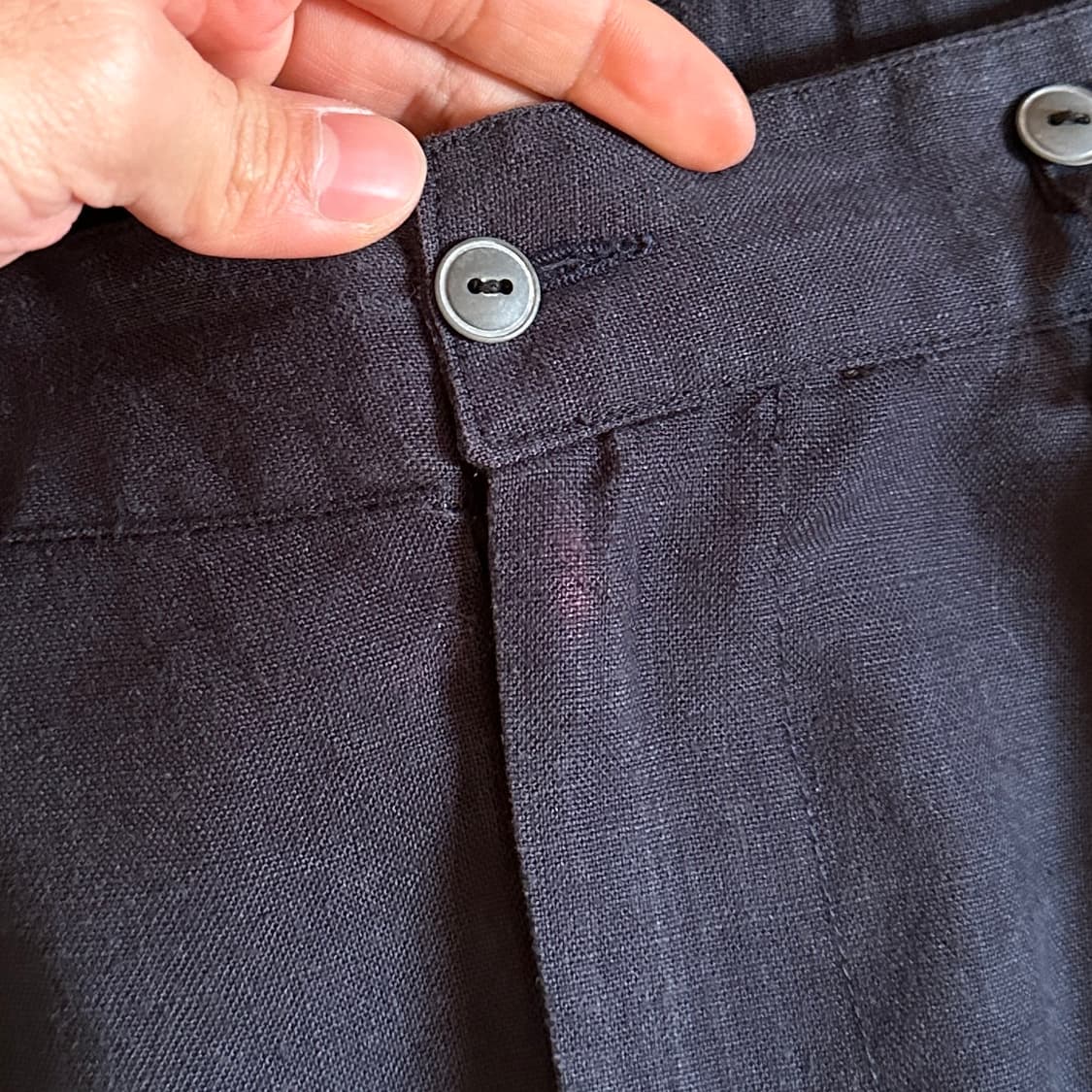 80’s Bill tornade france linen trouser 상품이미지9