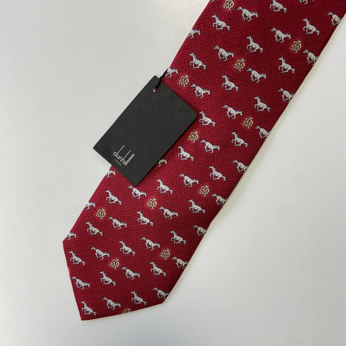 미사용품 택달린 던힐(dunhill) 명품 정품 넥타이 8.2cm 상품이미지6