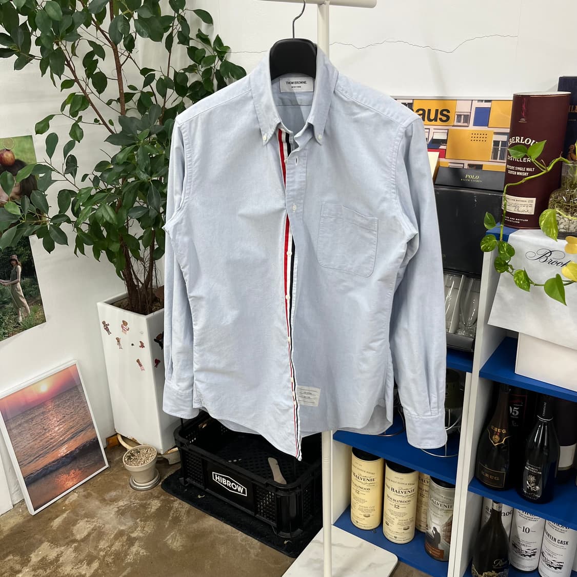 톰브라운 히든삼선 옥스포드 셔츠 3 상품이미지1