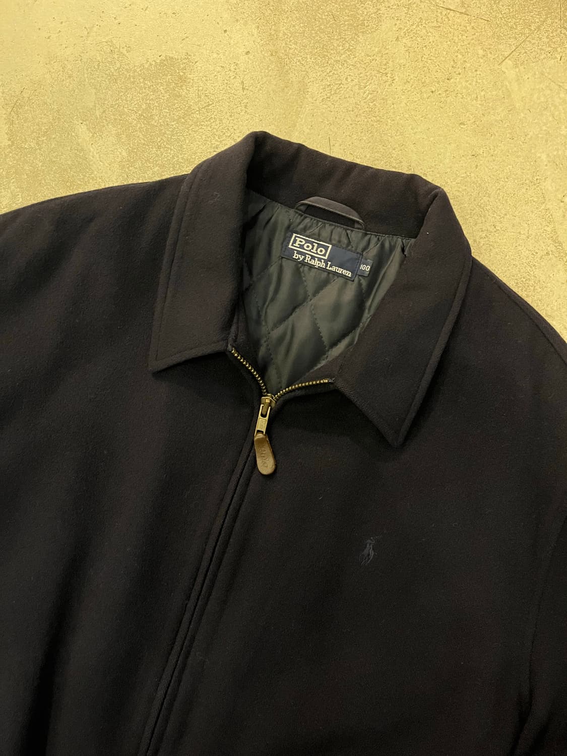 빈티지 랄프로렌 폴로 울자켓 네이비 상품이미지3