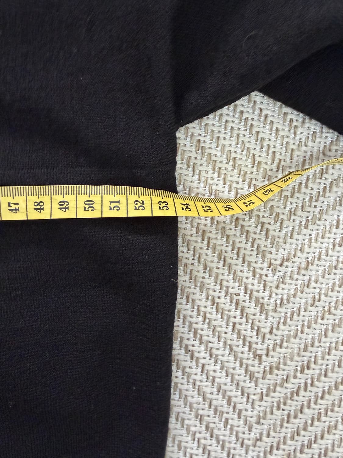 정품) LANVIN 랑방 한섬 블랙 니트 믹스 롱 원피스 88 상품이미지9