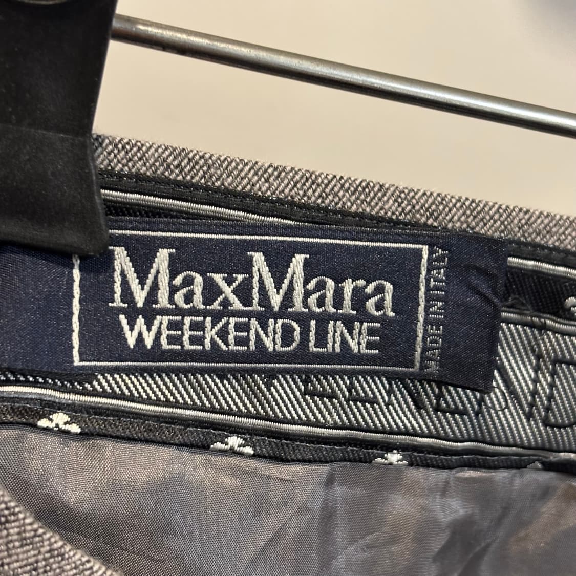MaxMara WEEKEND 막스마라 그레이 미디 스커트 상품이미지3