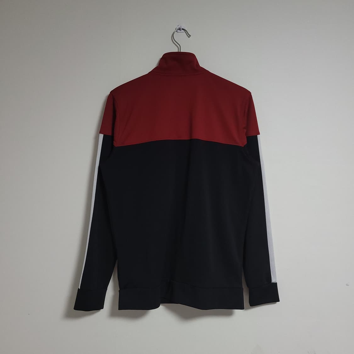 (L) 언더아머 트랙 자켓 레드/블랙 져지 집업 상품이미지5