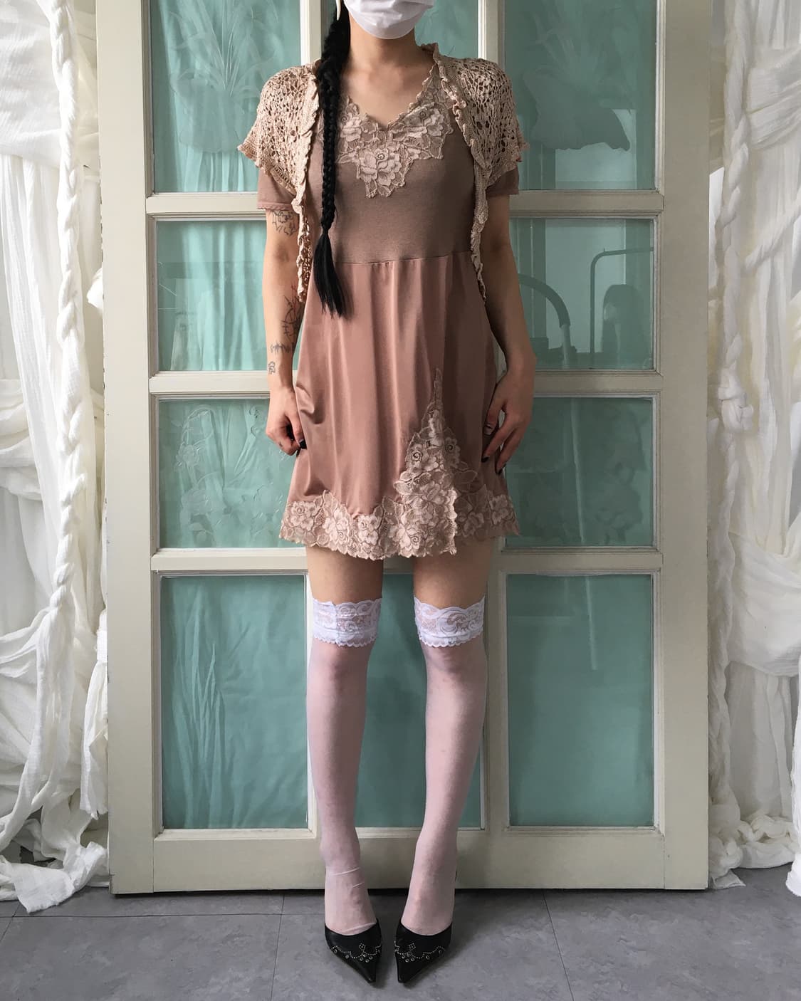 Crochet open cardigan 상품이미지4