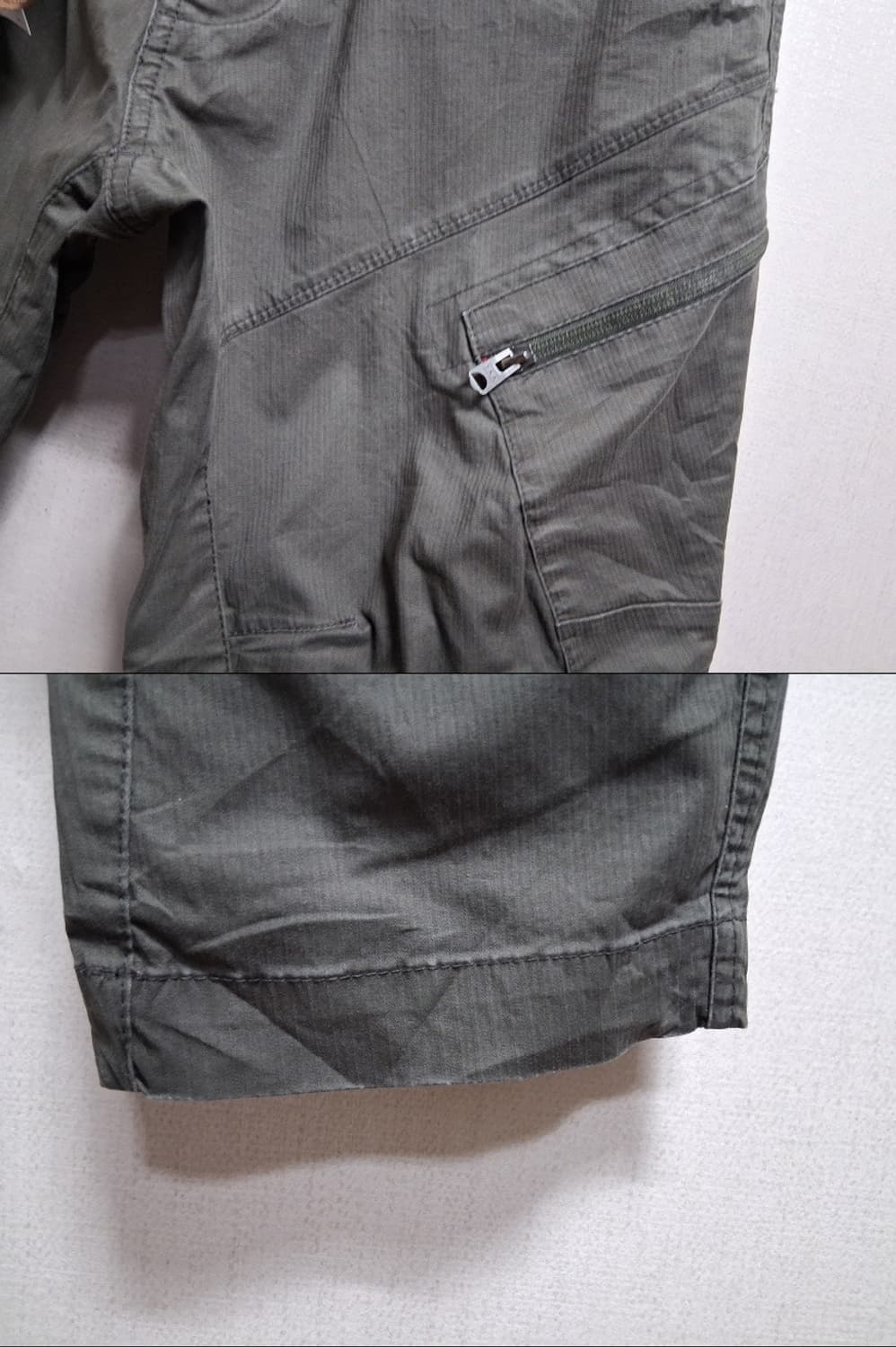 GENBA 남성  카키색 카고팬츠

미착새옷 34 35 상품이미지4