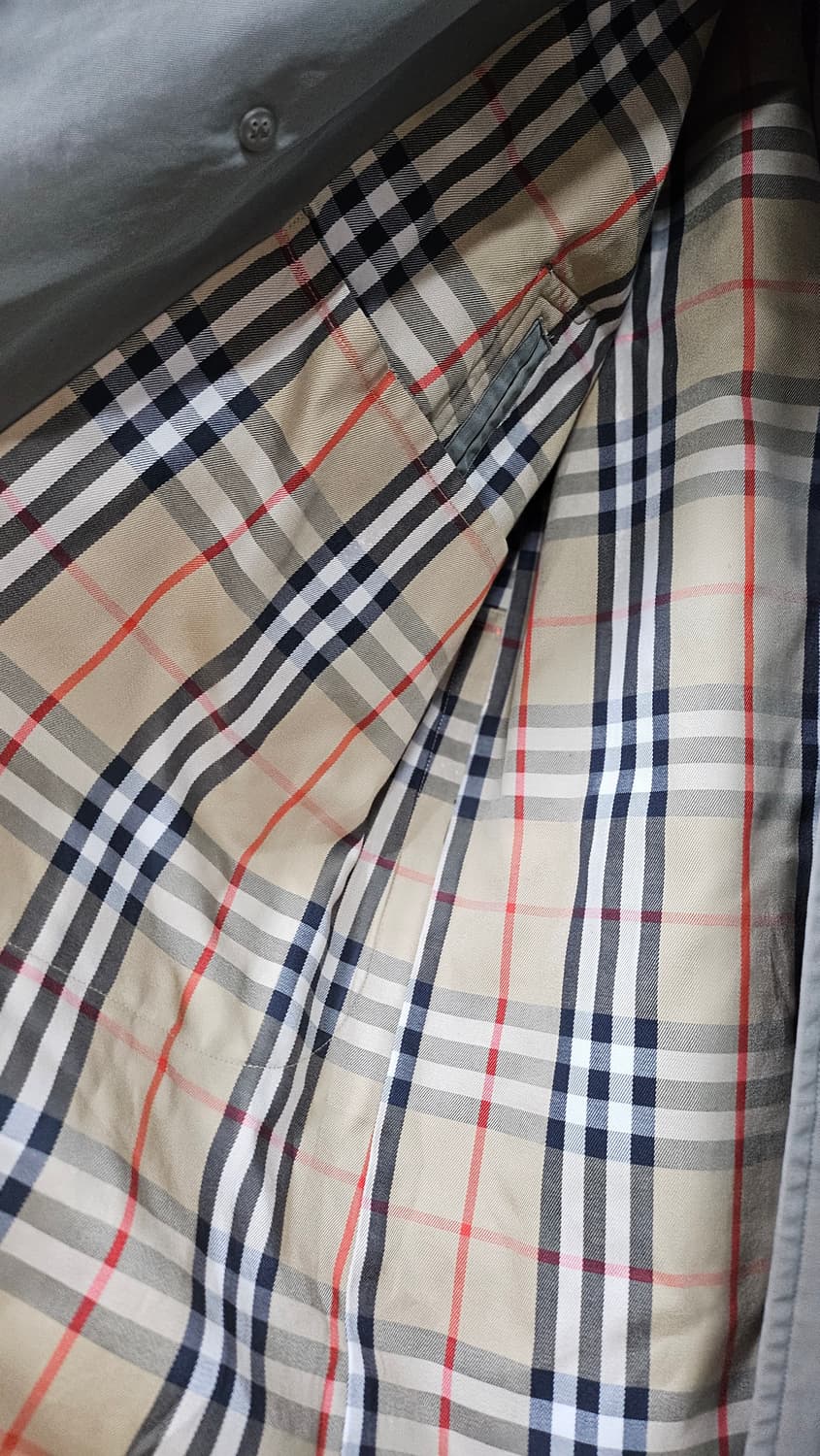 버버리 싱글 트랜치코트 M 상품이미지5