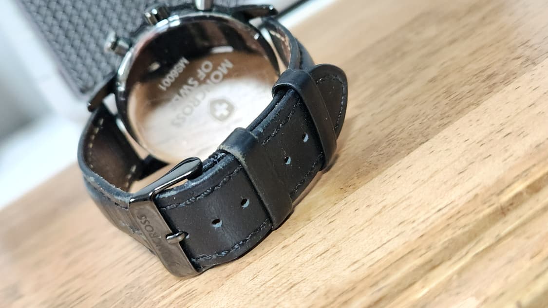 # 몽크로스 멀티펑션 남성용 가죽시계급처 상품이미지7