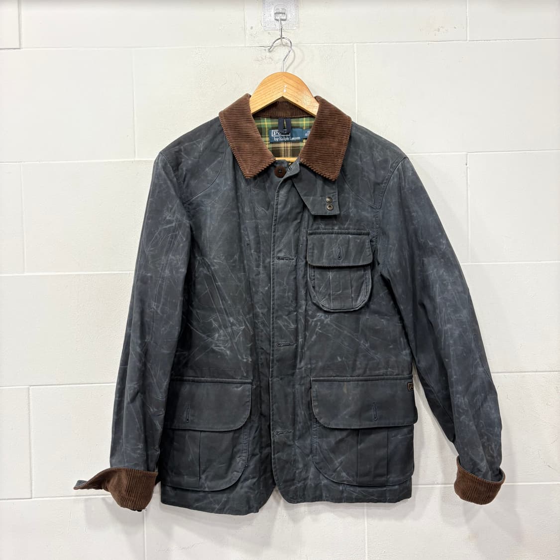 폴로 랄프로렌 왁스드 헌팅자켓 상품이미지1