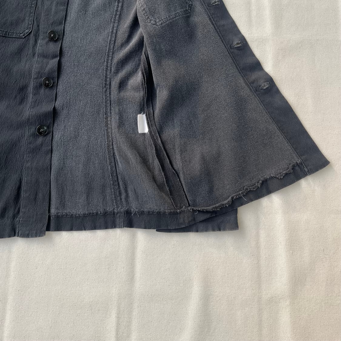 주카 가먼트 워싱 셔츠 자켓 상품이미지5