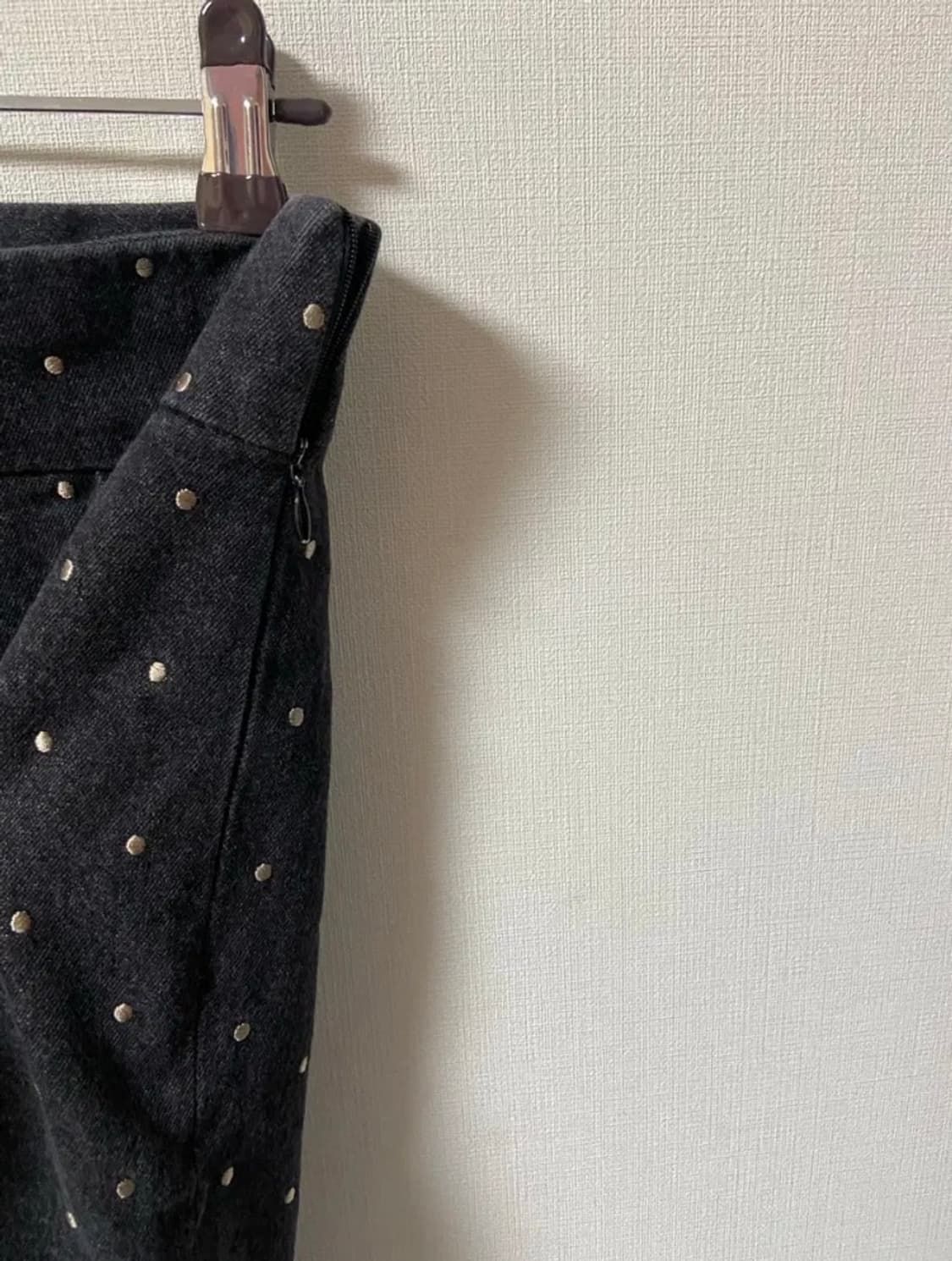 빈티지 모리걸 하구미 도트 H스커트 상품이미지2