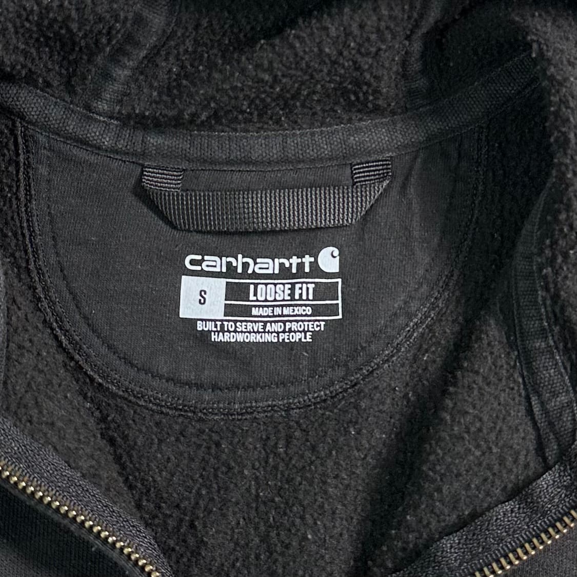 칼하트 블랙 후드집업  상품이미지6